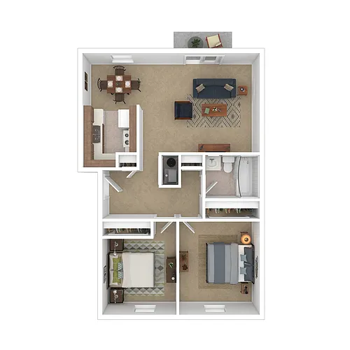 Floor plan B2 Spruce