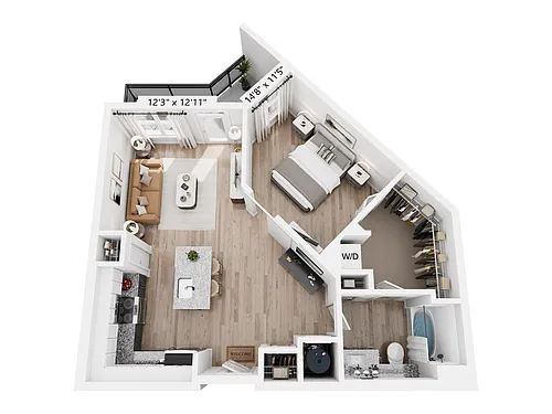 Floor plan A4