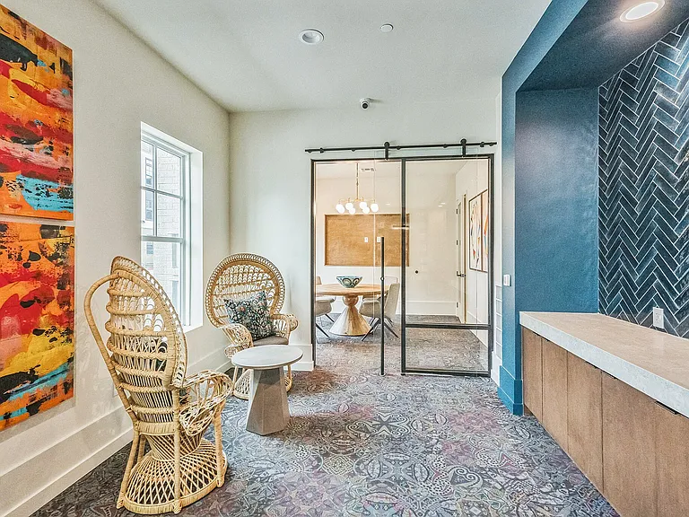 A quiet nook to read or work in peace