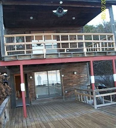 View from lake of the hm
