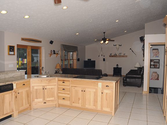 Kitchen into Living Room