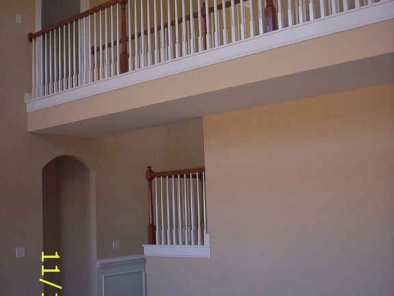 Walk way to bonus room