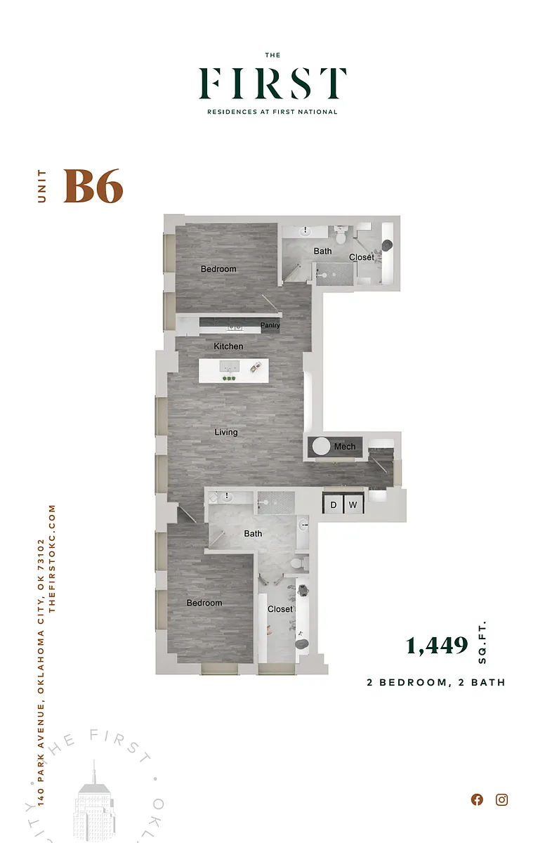 Floor plan B6