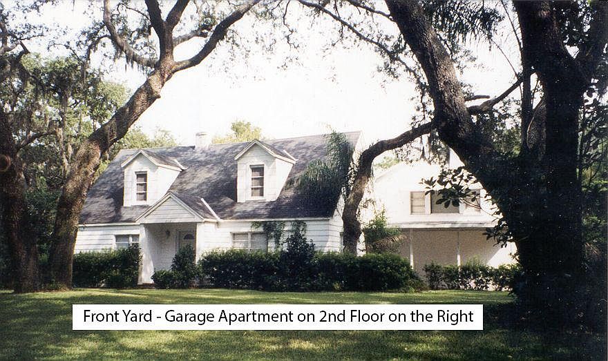 Front Yard - Garage Apartment on the Right