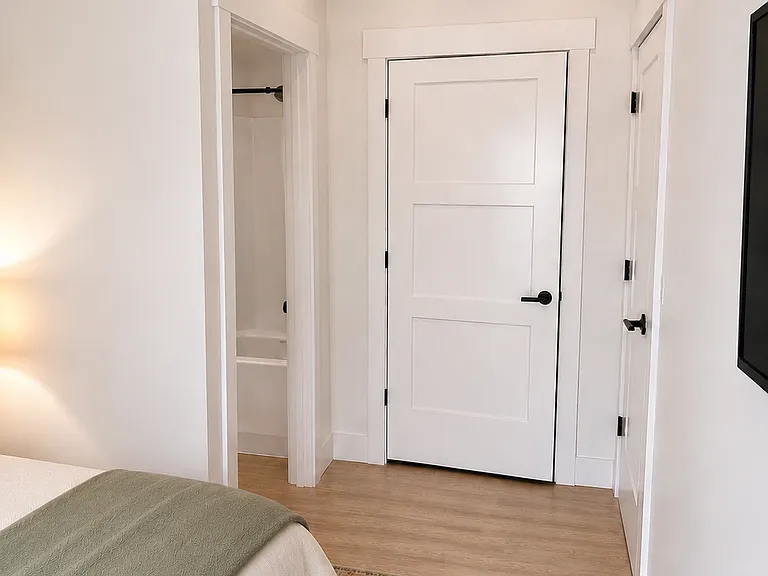Primary bedroom closet and bathroom entrances.
Images are artist renderings and intended for illustrative purposes only.