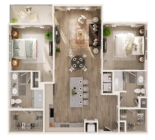Floor plan B4