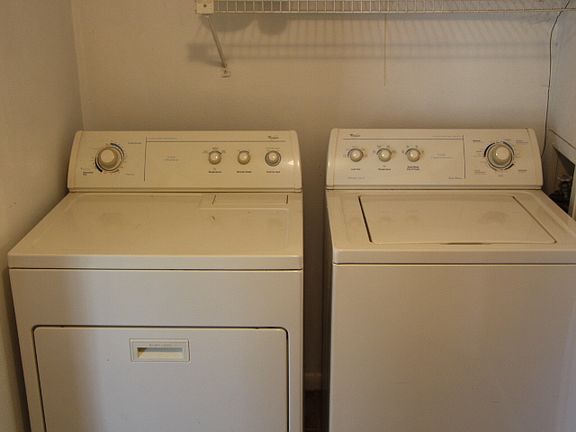 Washer an Dryer