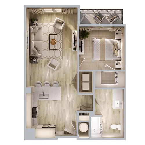 Floor plan A1AP