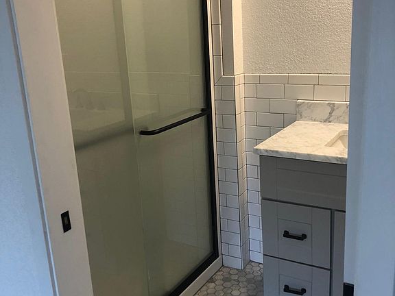 new master suite bathroom. Main house