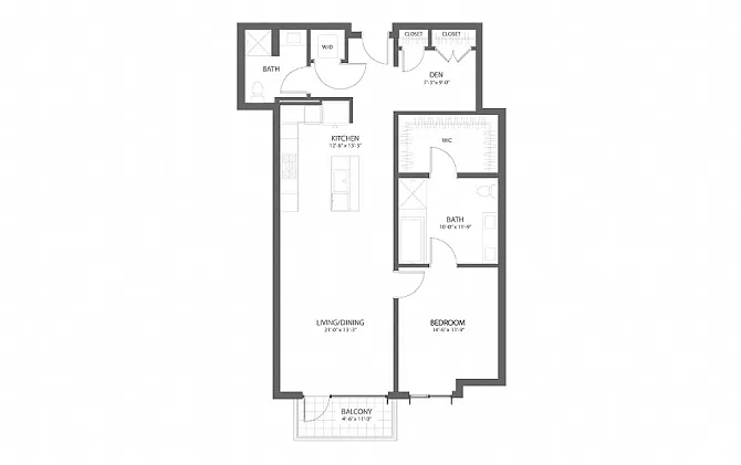 Floor plan 2BR F