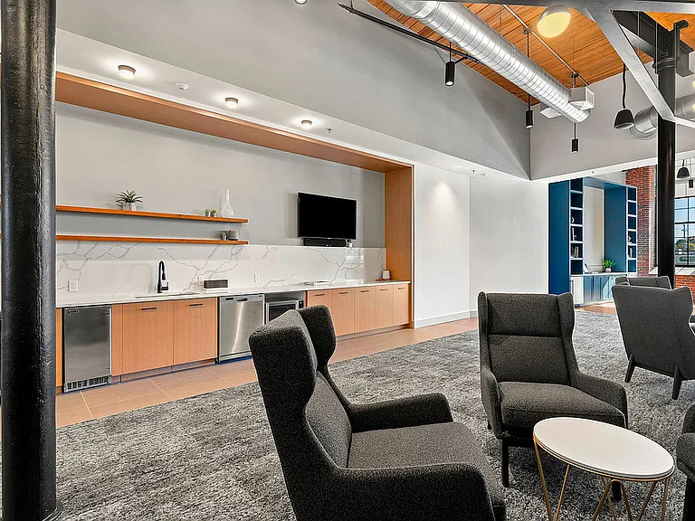 Resident Lounge with Coffee and Tea Station