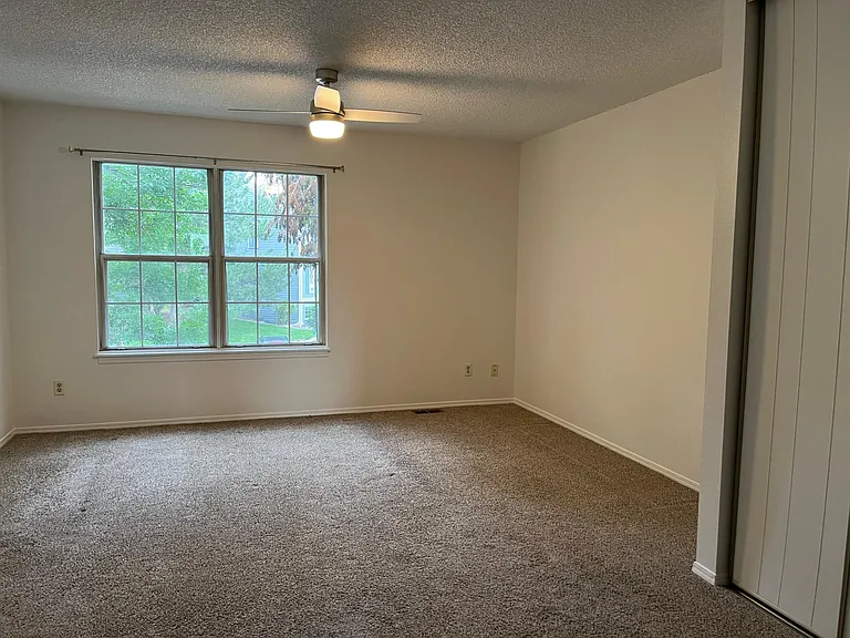 Primary bedroom with two closets