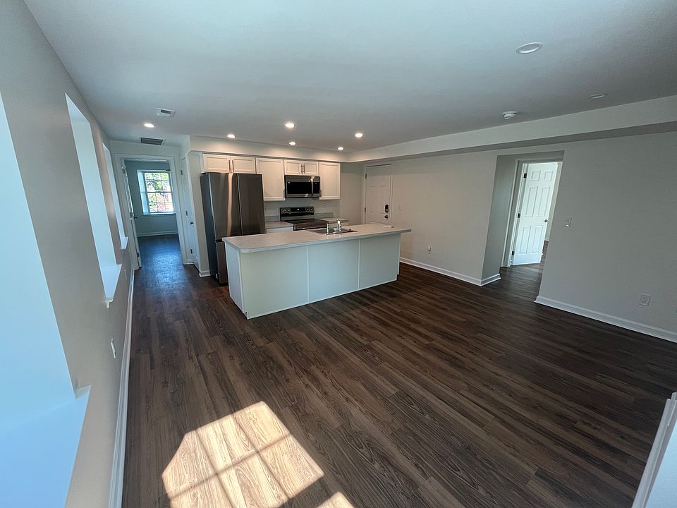 Kitchen and living room