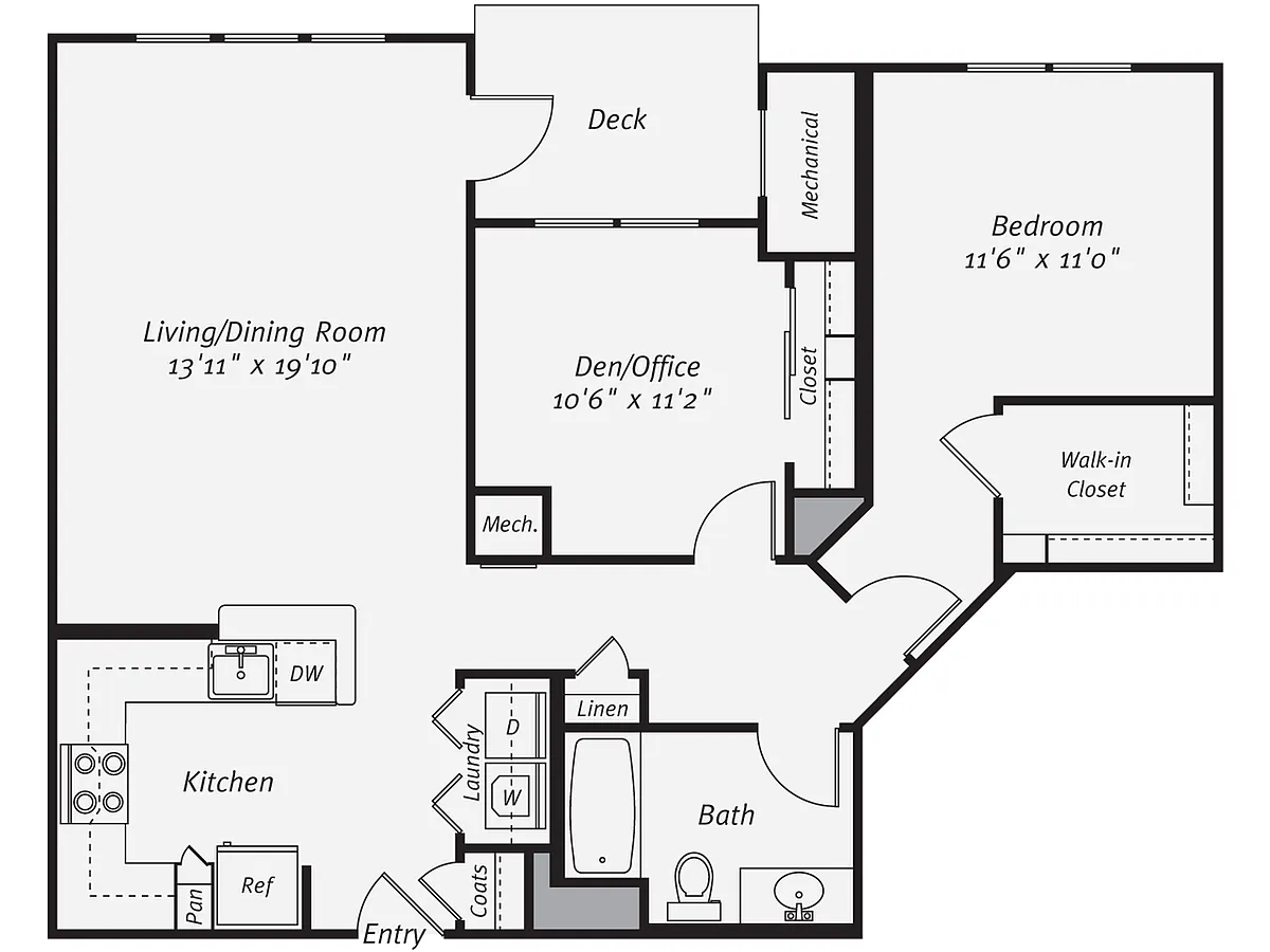 Floor plan A4D