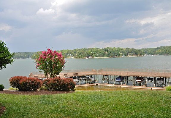 Lake View and landscaping