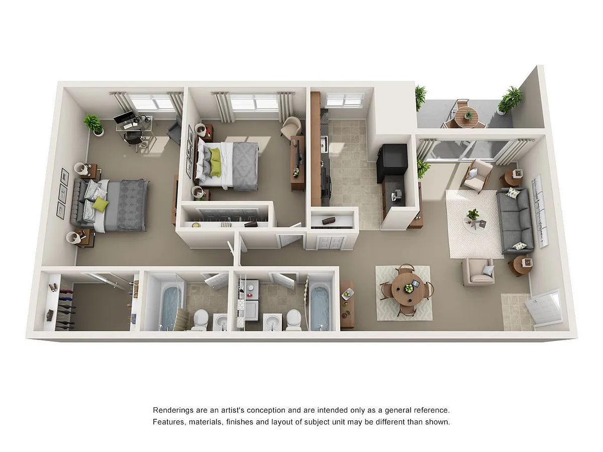 Floor plan The Baylor