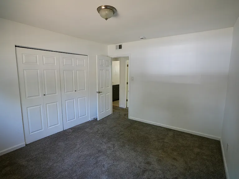 Bedroom #1 closet and entrance doors