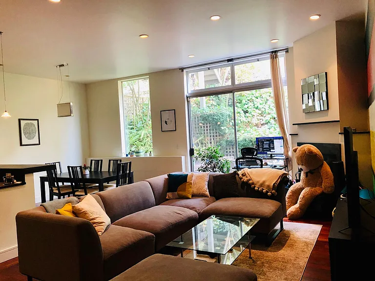 Living Room with Fireplace