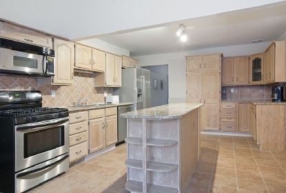  Pictures Coming Soon - Cabinets now White & Island Grey