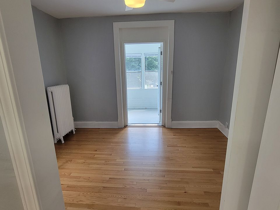 Bedroom (master), looking into three season porch
