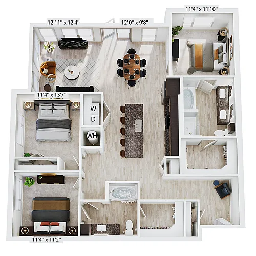 Floor plan C1