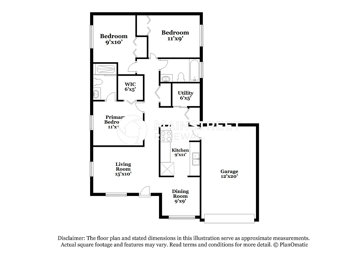Floor Plan - 3202 21st St SW