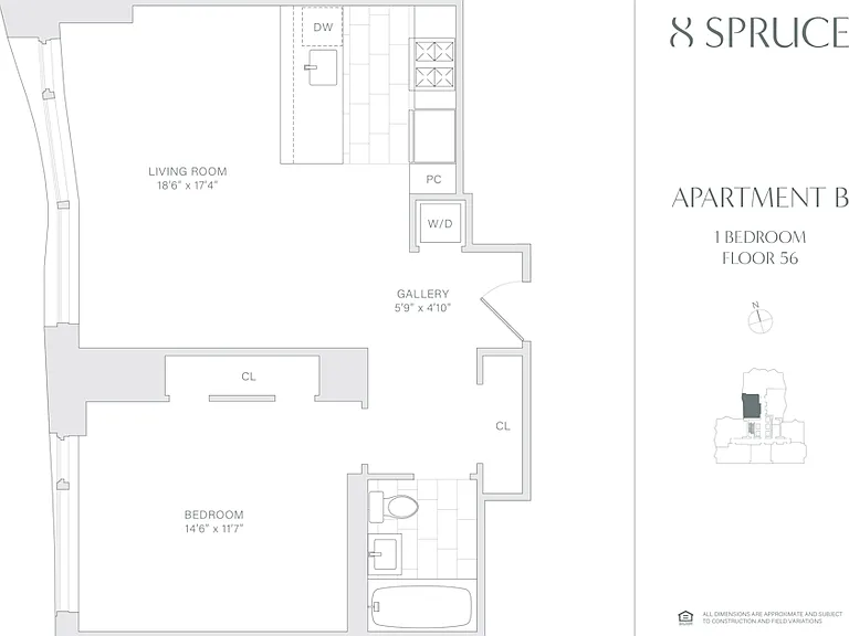 8 Spruce St #56B — Photo 2