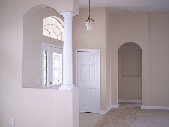 Foyer leading to Formal Living Room and Dining Room