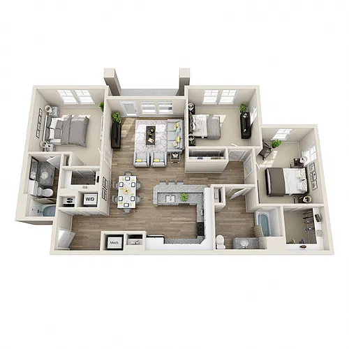 Floor plan C2A