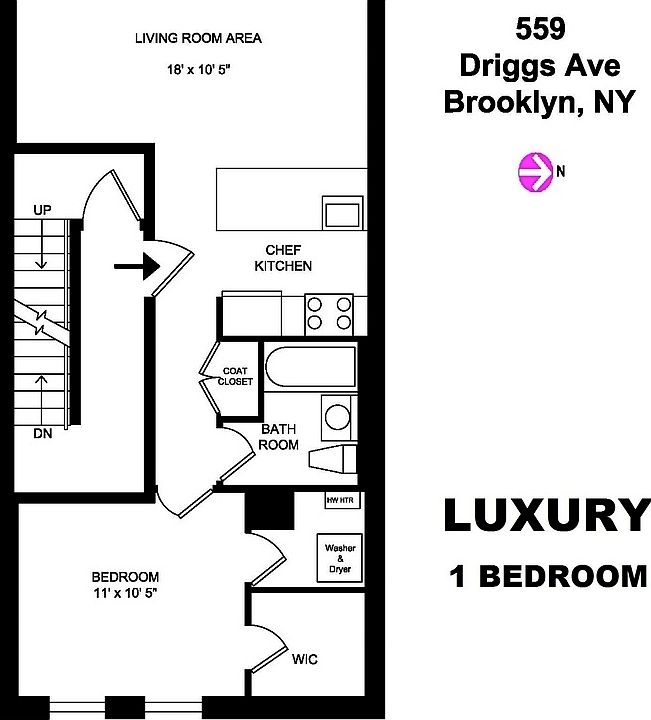 2nd image of 559 Driggs Ave #1