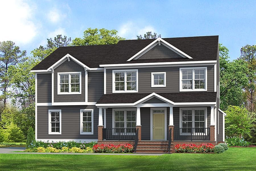 Hartfield - Craftsman B2 - Side load garage