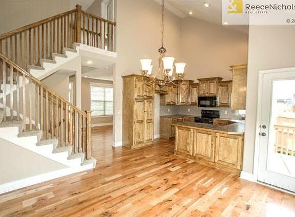 Kitchen and stairway