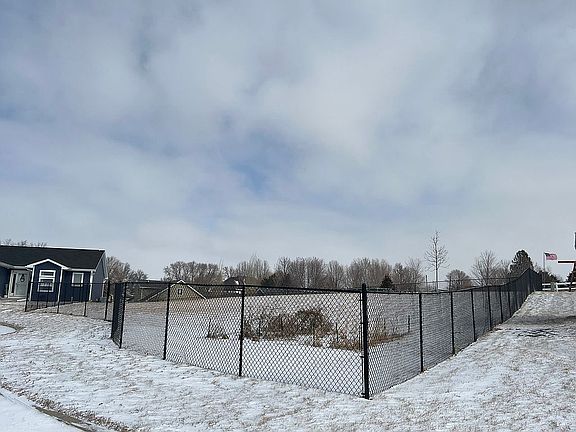 Extra Lot fenced in