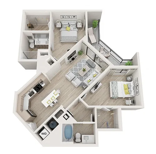 Floor plan B3 - Spellbound