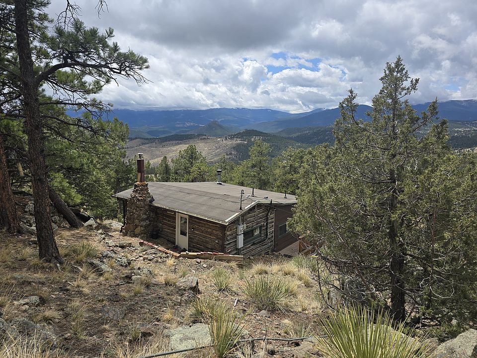view of home from hill behind