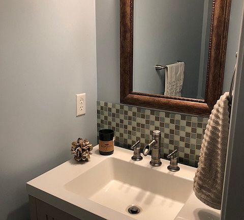 Half bath on main floor