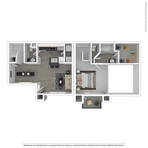 Floor plan Martinique