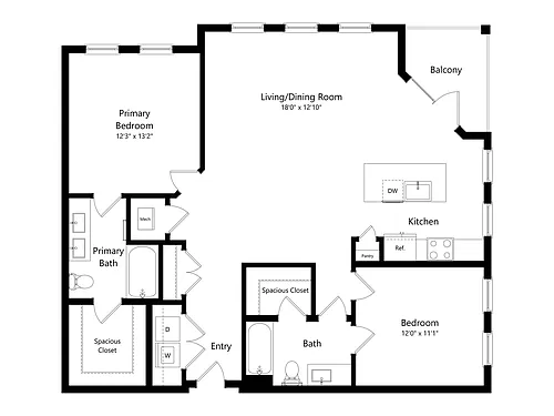 Floor plan B3