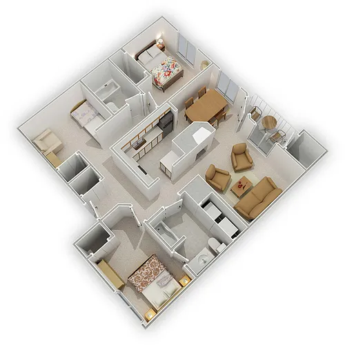 Floor plan The Bellagio