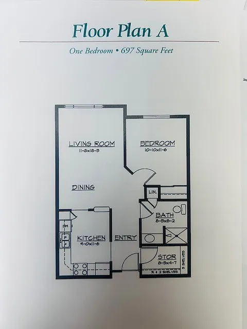 Floor plan Plan A