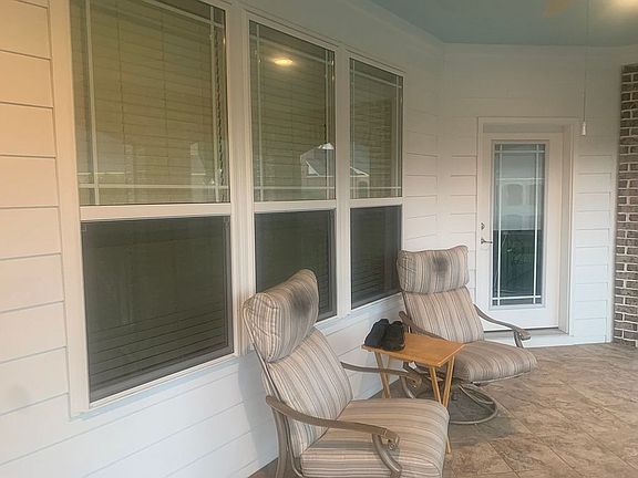 
Back porch with Roof