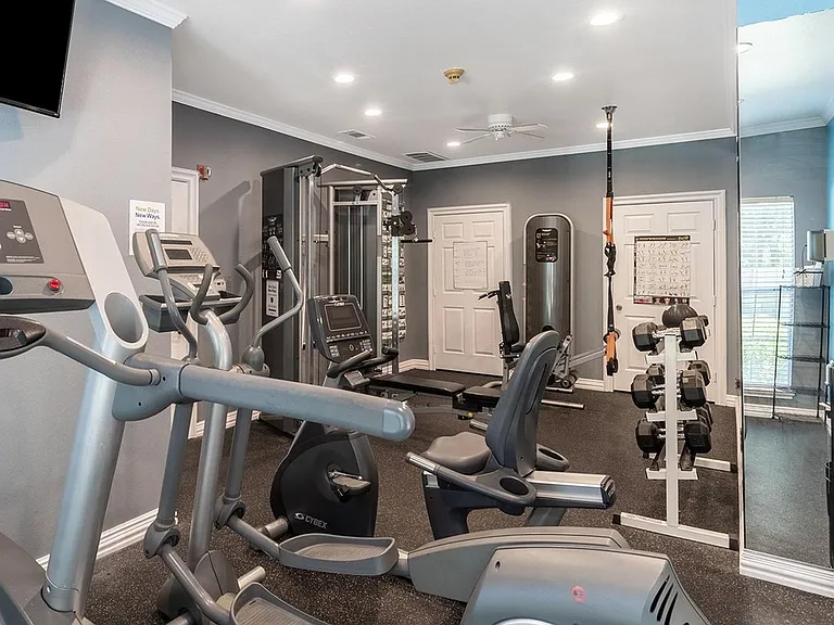 Elevate your workout routine in our fully-equipped fitness center