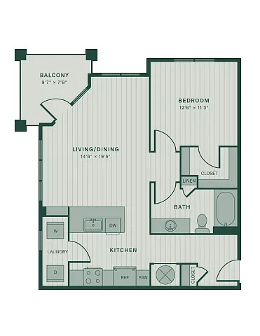 Floor plan The Iris