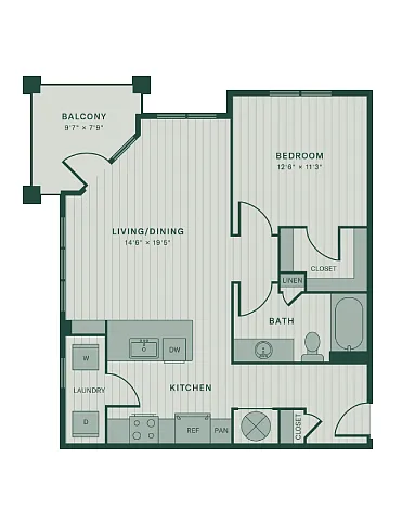 Floor plan The Iris
