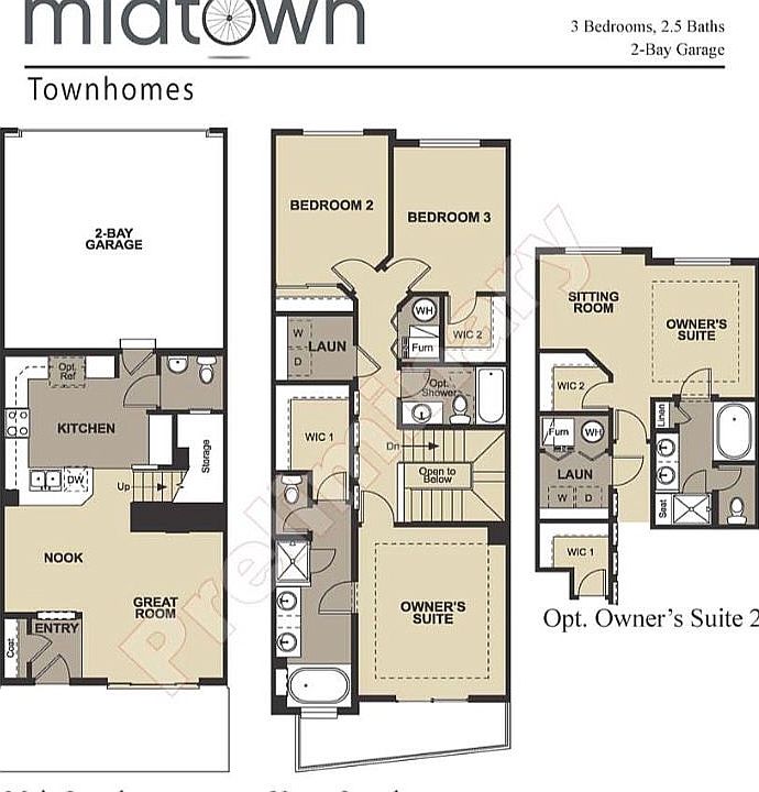 plan w/ lrge balcony option