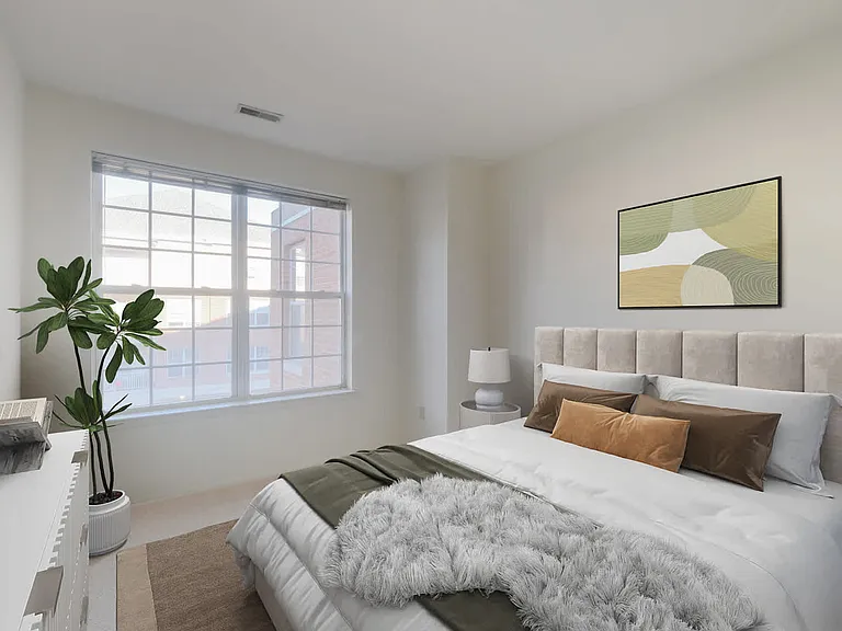 Bedroom with Hard Surface Flooring