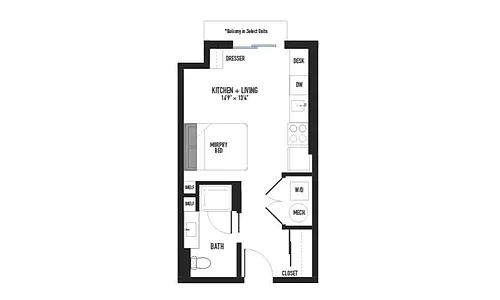 Floor plan Harding