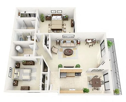 Floor plan Santa Rita