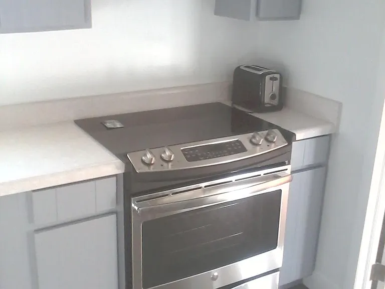 New stainless steel appliances