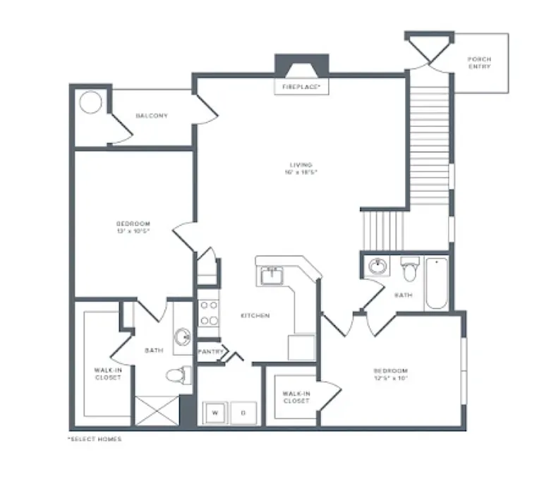Floor plan 78-B01GR